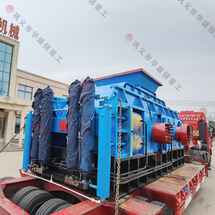 對輥破碎機適合用來破碎河卵石和鵝卵石嗎？制砂效果如何？